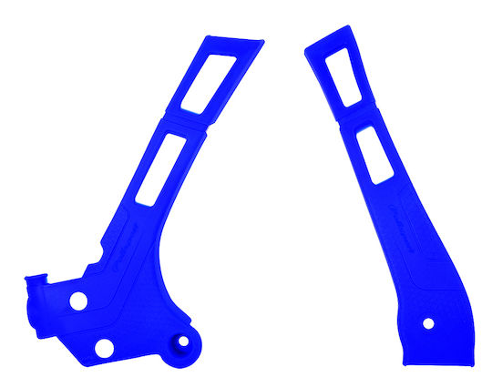 Polisport Motorcycle Frame Protectors Yamaha YZ 250 / YZ 125 Blue