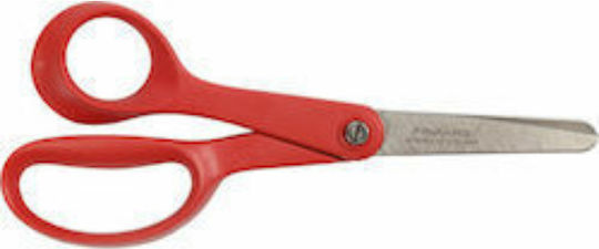 Fiskars Classic Children's Scissors for Crafts Left-Handers 13cm with Metallic Blade Red 1pcs