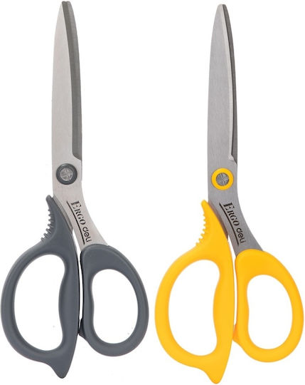 Deli Schere für Handwerksarbeiten 21cm mit Metallisch Klinge Gray 12Stück