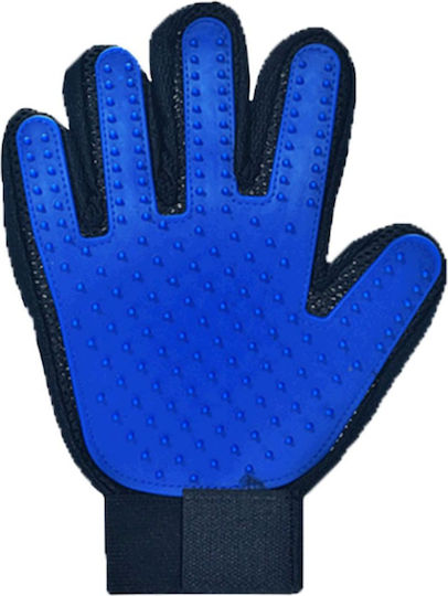 Glove Dogs for Coat Grooming Blue