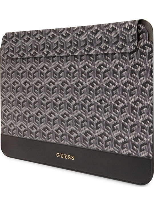 Guess G Cube Tasche Schulter / Handheld für Laptop 16" in Schwarz Farbe