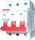 Redled Τριπολικός Διακόπτης Ράγας 230V 40A
