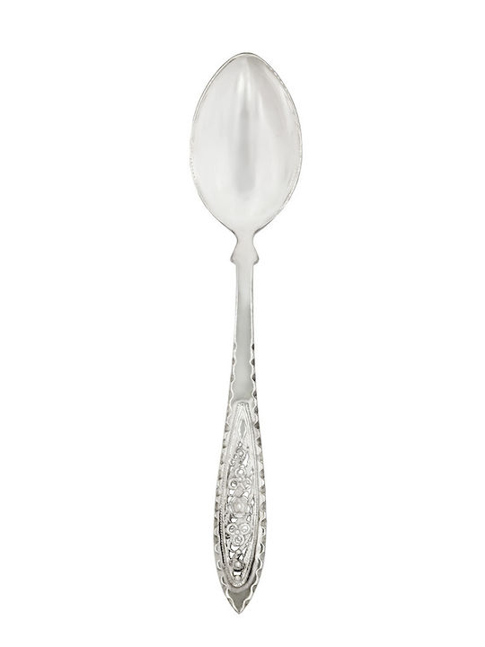Savvas Design Φαγητού Μεταλλικά Ασημί 14cm ΚΟΥ00039 6τμχ