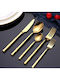 Etoile Set de Tacâmuri Auriu 5buc