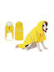 Value Imports IMPORTS Yellow Waterproof Dog Coat with Hood with 60cm Back Length