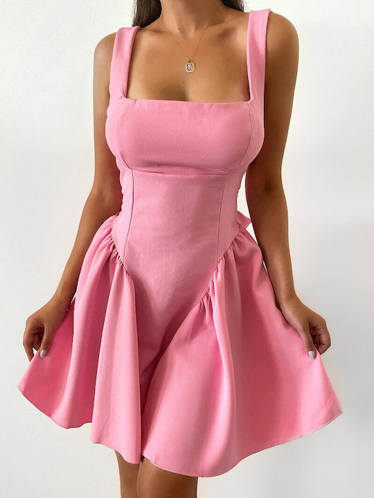 DOT Summer All Day Mini Dress Pink