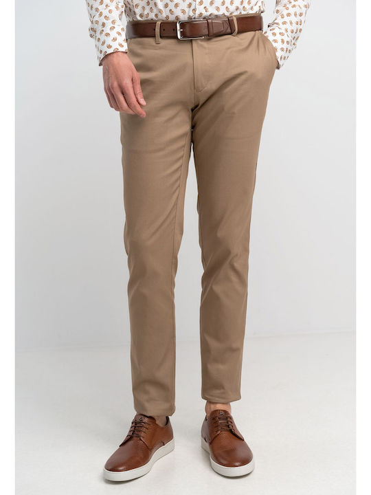 Monte Napoleone Men's Trousers Chino Brown