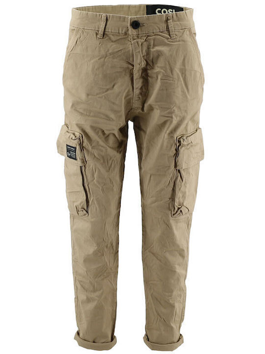Cosi Jeans Мъжки карго панталон Кафяв