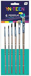 interDRUK Kunstpinsel Set 6 Stück