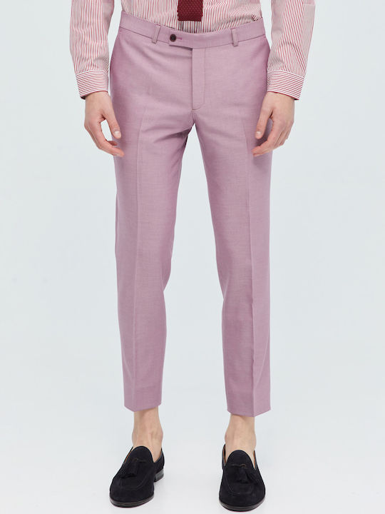 Pantaloni Chino Elastic Violet