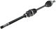NTY Ημιαξόνιο για Chevrolet C3 Picasso Citroen C3 / C3 Picasso Peugeot 207