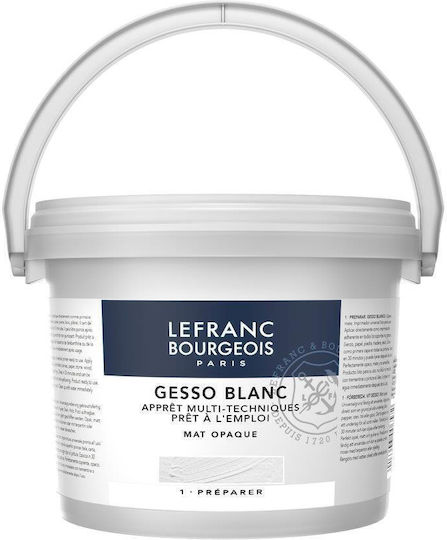 Lefranc Bourgeois Gesso Grundierung Gold Für Holz und Porzellan 500ml