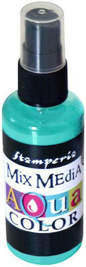 Stamperia Aquacolor Craft Spray Turquoise 60ml