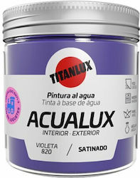 Titan ACUALUX Υγρό Χρώμα Χειροτεχνίας Μωβ 75ml