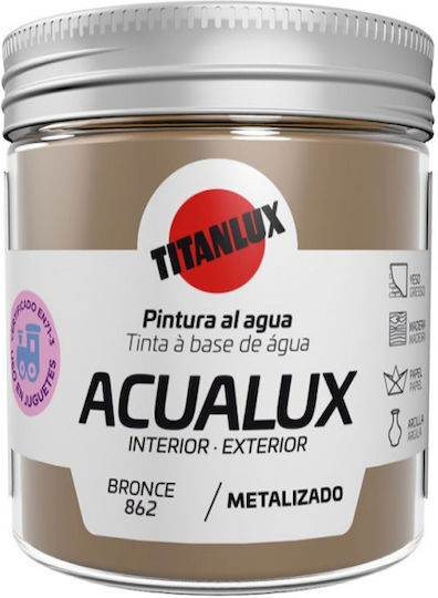 Titan Vopsea Lichidă pentru Craft Metallic Titan Bronze Copper 250ml
