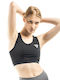 Women's Sports Bra without Padding Black