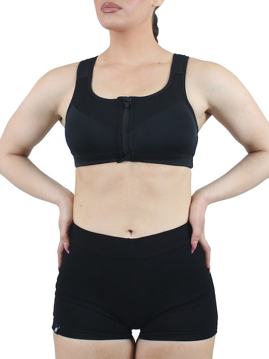 Women's Sports Bra without Padding Black
