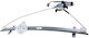 NTY Fenster-Mechanismus mit Installation Vorne links Honda CR-V (Compact Recreational Vehicle) EPS-HD-010