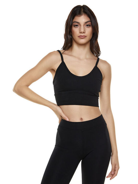 Bodymove Femei Atletic Sutien sport Negru