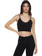 Women's Sports Bra without Padding Black