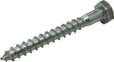 Coach Screw Galvanized with Diameter M8 and Length 80mm