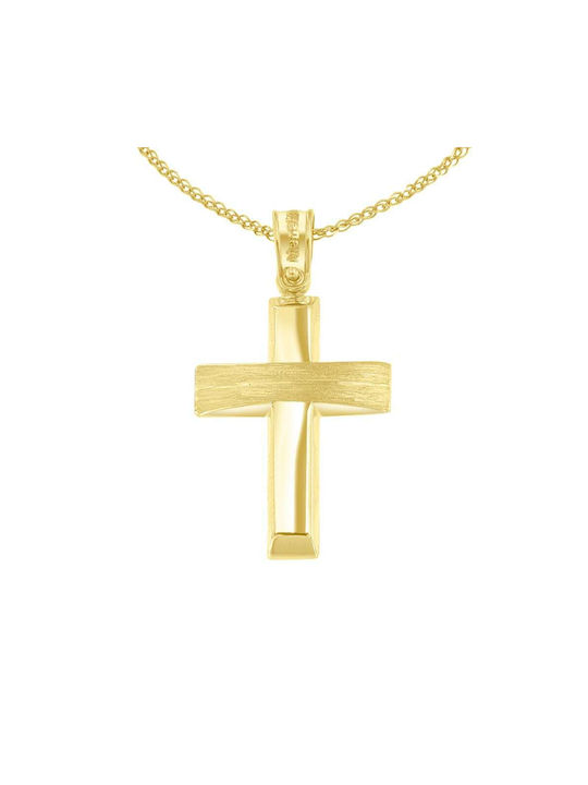 Eforo Χρυσός Σταυρός 14K