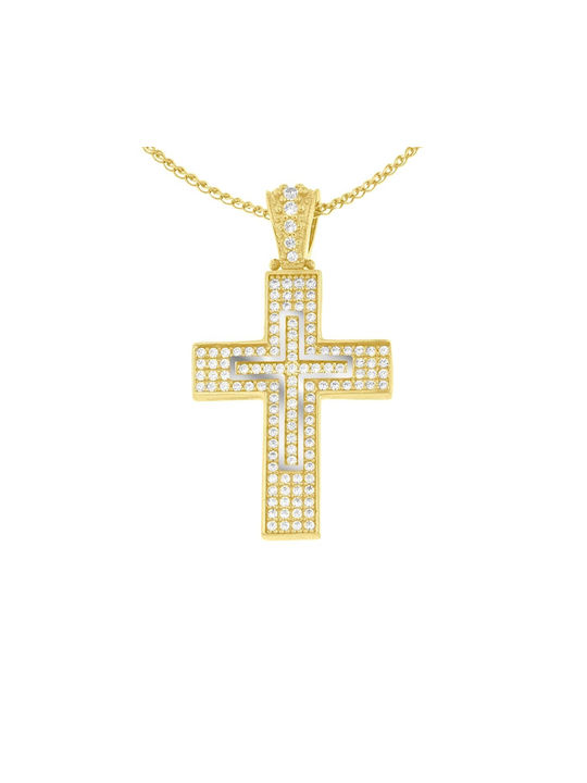 Eforo Femeiesc Aur Cruce 14K