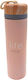 Natural Life Life Bottle Thermos Stainless Steel 380ml Pink