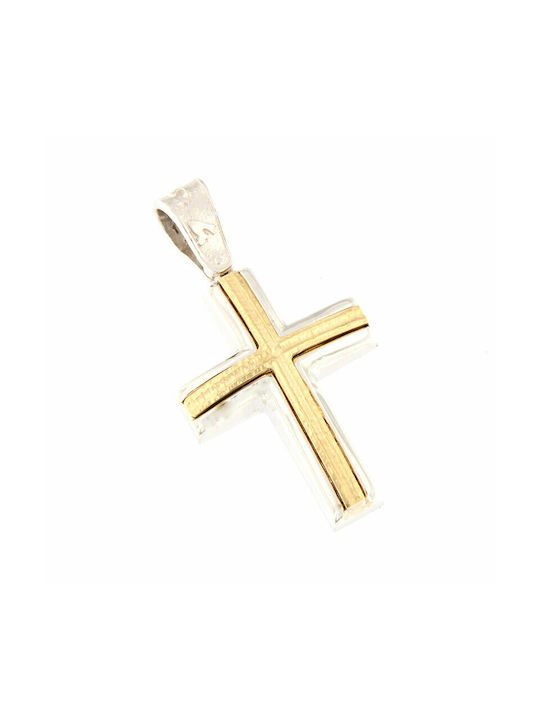 Ios Men's Gold Cross 14K