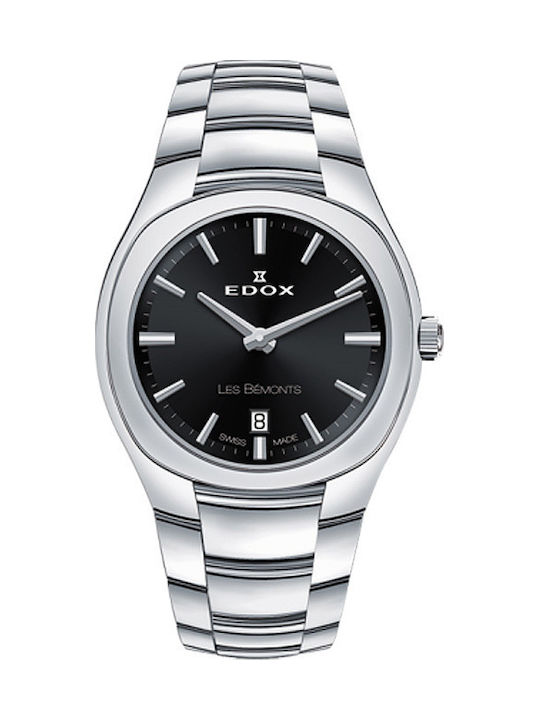 Edox Ceas de Damă cu Argintiu Brățară Metalică