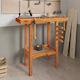 vidaXL Πάγκος Εργασίας 48x83x92cm 153319