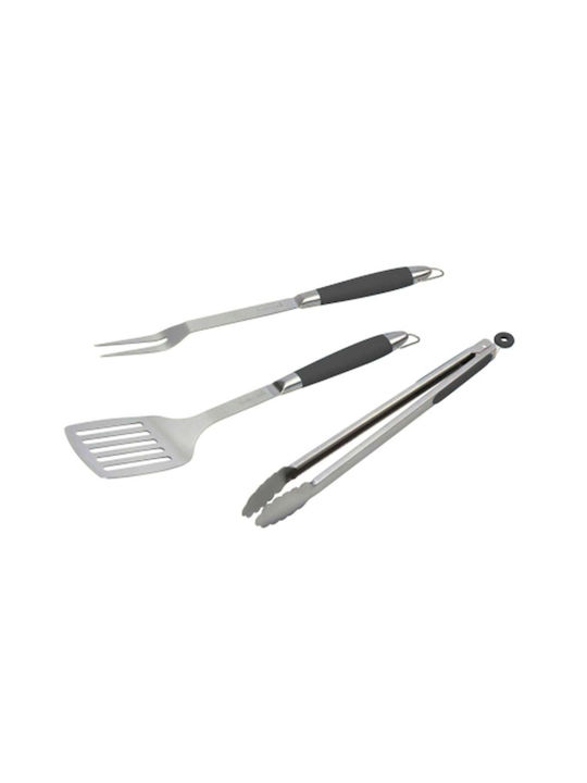 BarbeCook Σετ 3 Εργαλείων BBQ με Τσιμπίδα, Πιρούνα και Σπάτουλα BarbeCook Σετ 3 Εργαλείων BBQ με Τσιμπίδα, Πιρούνα και Σπάτουλα