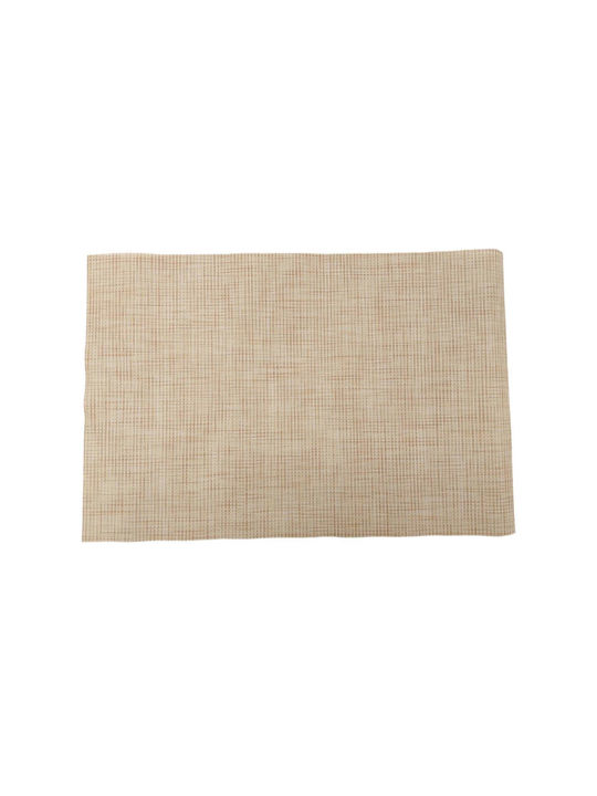 Plastic Placemat Beige 45x30cm