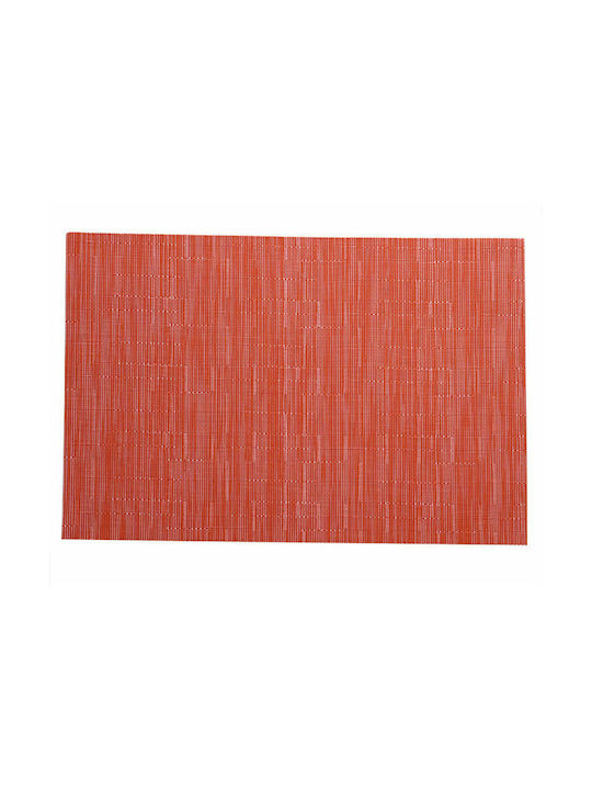 Platzdeckchen Kunststoff Orange 45x30cm 1Stück