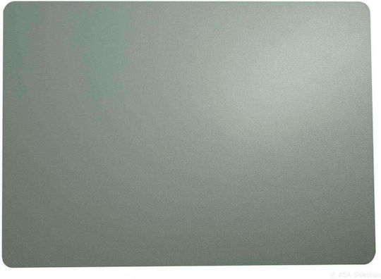 Asa Platzdeckchen Künstliches Leder Grün 46x33cm 1Stück