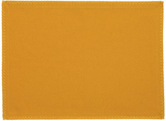 Winkler Σουπλά Υφασμάτινο Πορτοκαλί 45x33cm 4τμχ