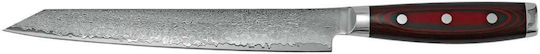 Yaxell Souper Gou Knife Meat from Damascus Steel 23cm