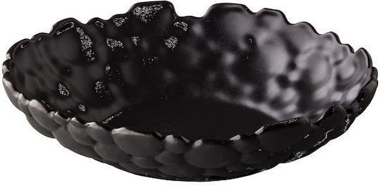 Raw Salatieră Ceramică Neagră 24.5x24.5x5.5cm 6buc
