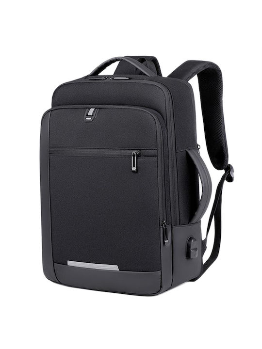 Playbags Collection Τσάντα Πλάτης 15.6" Μαύρη