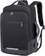 Playbags Collection Αδιάβροχη Τσάντα Πλάτης για Laptop 15.6" με Θύρα USB σε Μαύρο χρώμα