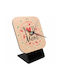 Koupakoupa Love Tischuhr Holz Beige KP_6964_CLOCK-DESK-SQUARE-WOOD