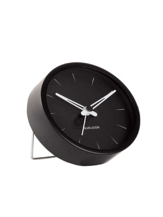 Karlsson Tabletop Clock with Alarm KA5842BK