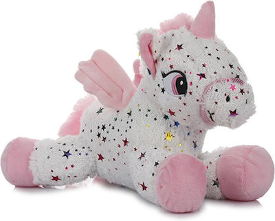 General Trade Plush Unicorn Pink/White