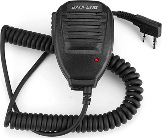 UV-5R 102575 Ръчен Микрофон За Безжичен Радиопредавател UHF/VHF Съвместим С Baofeng