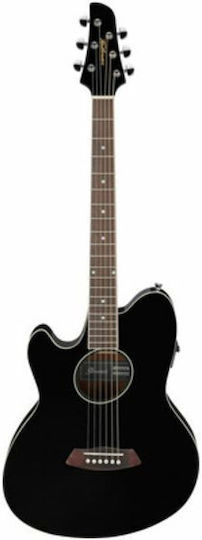 Ibanez Semi-acustic Chitară Chitare acustice cu decupaj Pentru jucători stângaci Negru