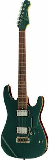 Fusion-III Chitară Electrică Stratocaster cu HH Configurație Doze Gloss Ocean Turqoise
