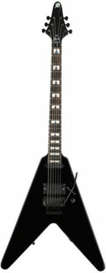 Framus D-Series Artist Line Електрическа Китара Flying V с HS Конфигурация на Пикапите Черно с Калъф