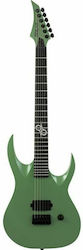 Solar Guitars A2.6AG Electric Guitar ST Style Army Green Matte