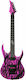 Solar Guitars Ηλεκτρική Κιθάρα ST Style με HH Διάταξη Μαγνητών Pink Neon Matte