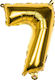 Balloon Foil Jumbo Number Gold 66cm